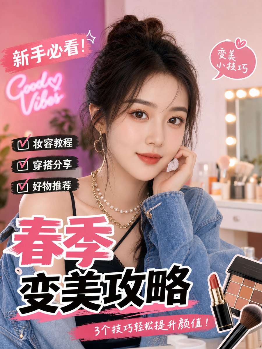 海角社区时尚视频春季变美攻略教程
